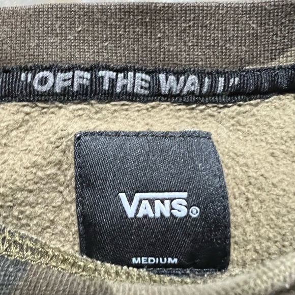 Vans Camo Sweatshirt, size Medium - Picture 6 of 6
